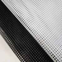 90cm135cm new pvc coated mesh fabric for lounge chairs net fabric diy living garden decorative material cloth black white