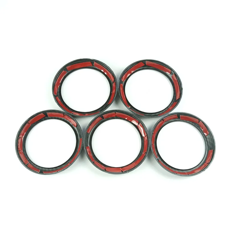 ABS углеродное волокно стиль кондиционера выпускное кольцо отделка 5 шт. для Mercedes