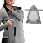 Удобный слинг для переноски новорожденных, теплый плащ-накидка, рюкзак лицом к лицу с карманом