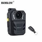 BOBLOV телефон ношенная камера 64G HD1296P носимая камера полицейский видеорегистратор камера безопасности с дистанционным управлением мини-камера