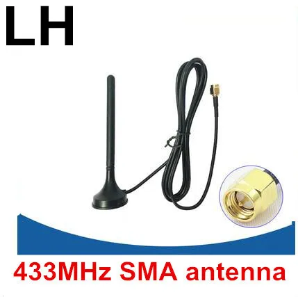 

433 МГц беспроводной модем Магнитная плетёная антенна SMA штекер