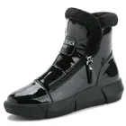 Женские ботинки на платформе LYXLYH, зимние водонепроницаемые ботинки с толстым мехом, теплые ботинки, 2020