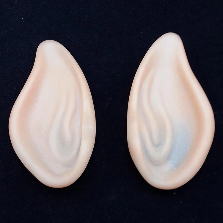 Хеллоуин эльф Уши Cos поставки платье Поддельные заостренные уши латексный уклон