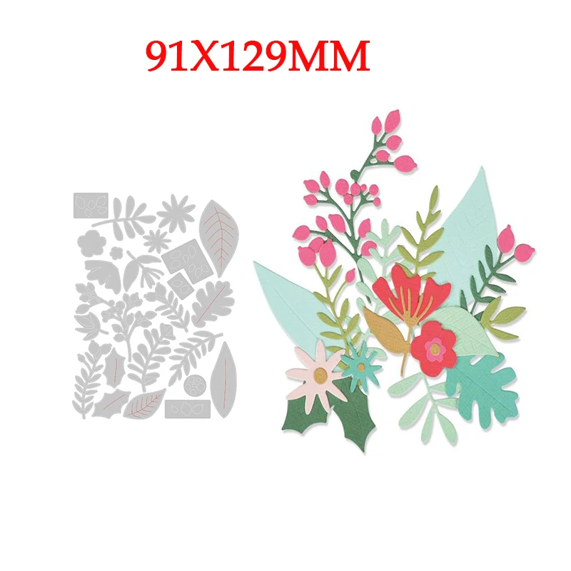 

Christmas Flowers New Arrival Metal Cutting Dies for DIY Scrapbooking Photo Album Decorative Embossing DIY Paper Cards Cut Die