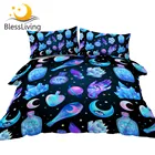 Набор постельного белья рабочее волшебное ведение покрывало Луна хрустальные бутылки пододеяльник психоделический Комплект постельного белья из 3 предметов