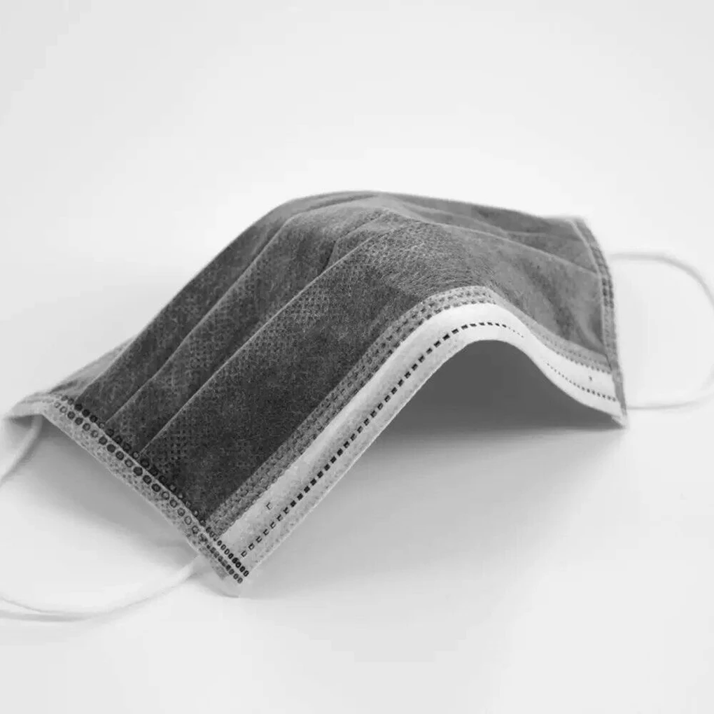 

4 Layers 50PCS Activated Carbon Breathable Mouth Mask Ear Mount