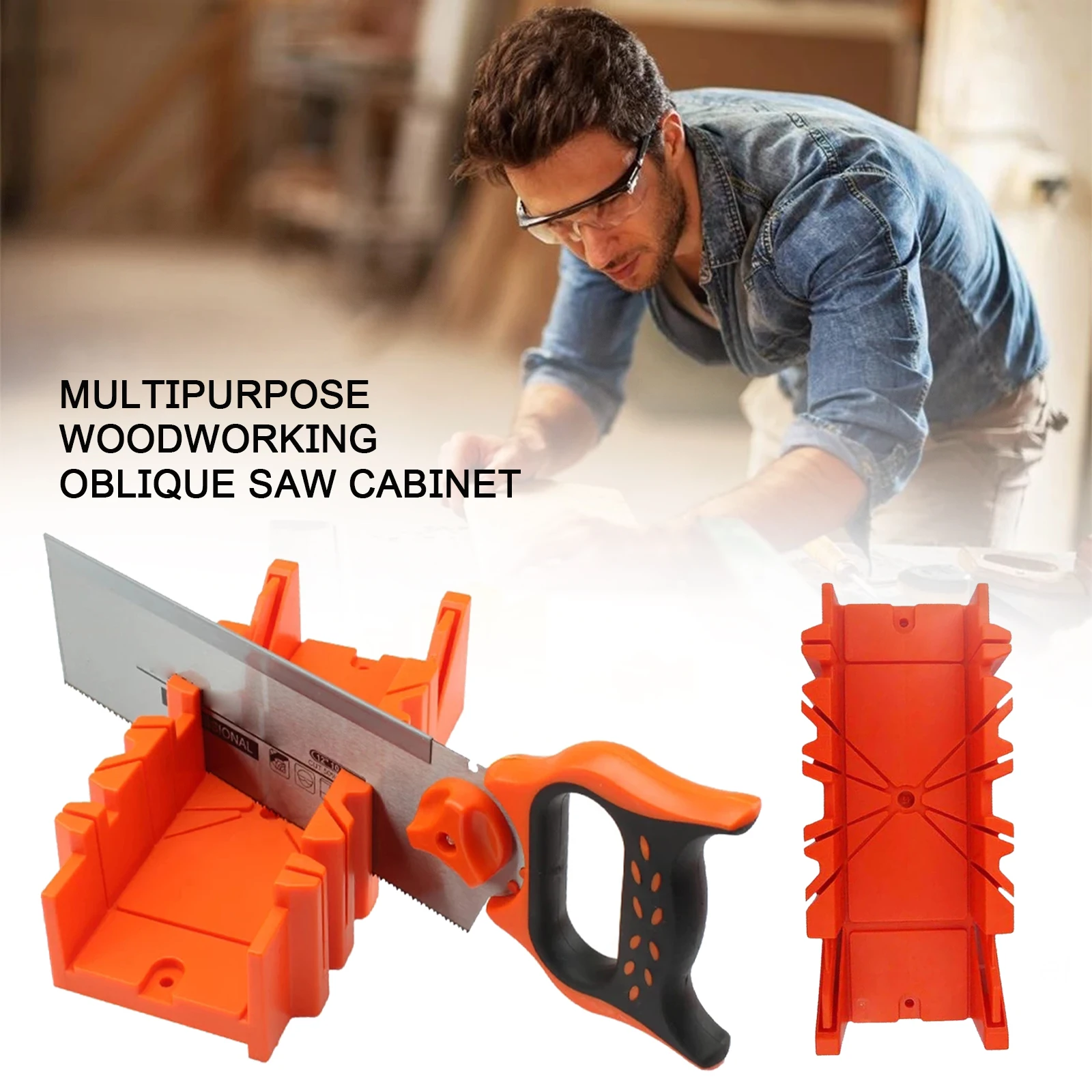 

Угловая пила для сращивания под углом 45/90 градусов, многофункциональная косая пила для шкафа, пила, деревообрабатывающая плитка, фиксирован...