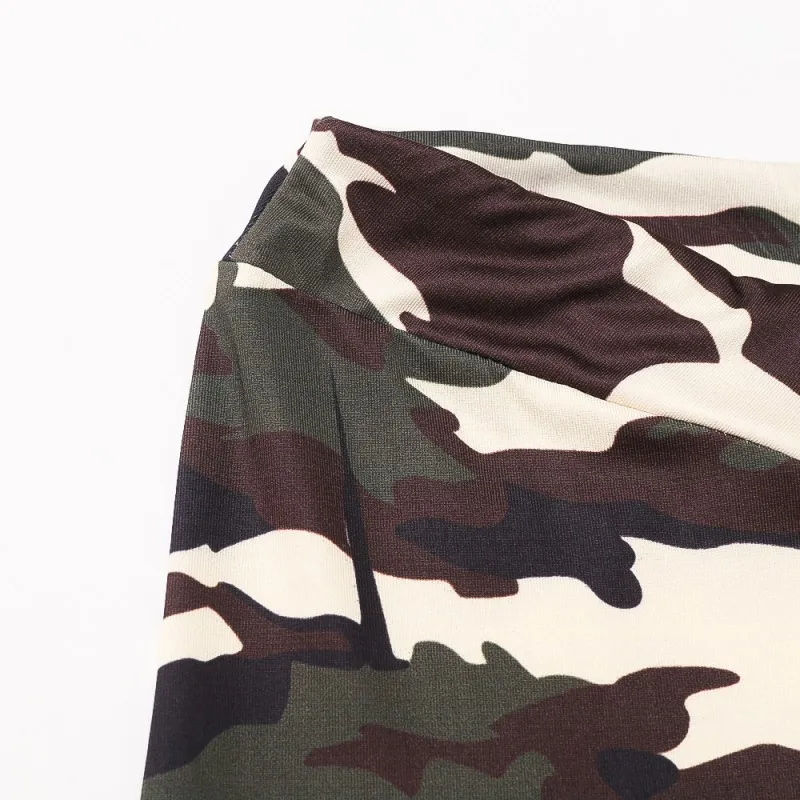 

Fashion Personality Women Pencil Pants Camouflage Printed Jogger Long Pants High Quality Fitness Trousers Breathable Trouser