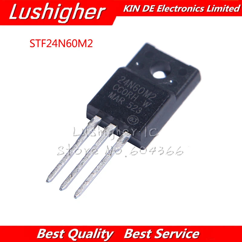 5 шт. STF24N60M2 TO 220F 24N60M2 TO220F 24N60C3 STF24N60 24N60 24A 600V 220|Интегральные схемы| |