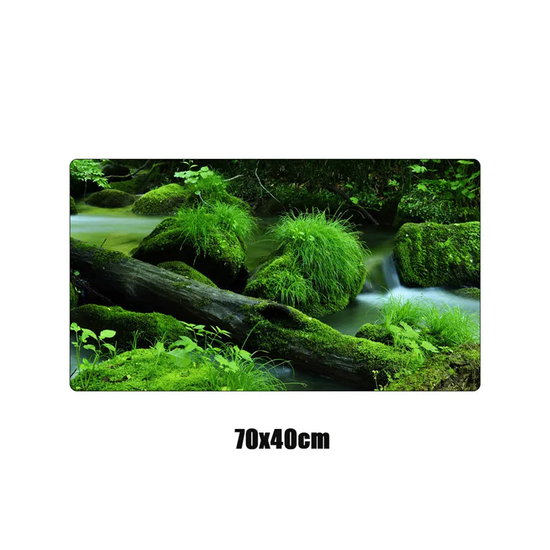 Large Beautiful Scenery MousePad Fashion XXL Gaming Mouse Pad Laptop Notebook Desk Mat Locking Edge Rubber Durable Keyboard pad |