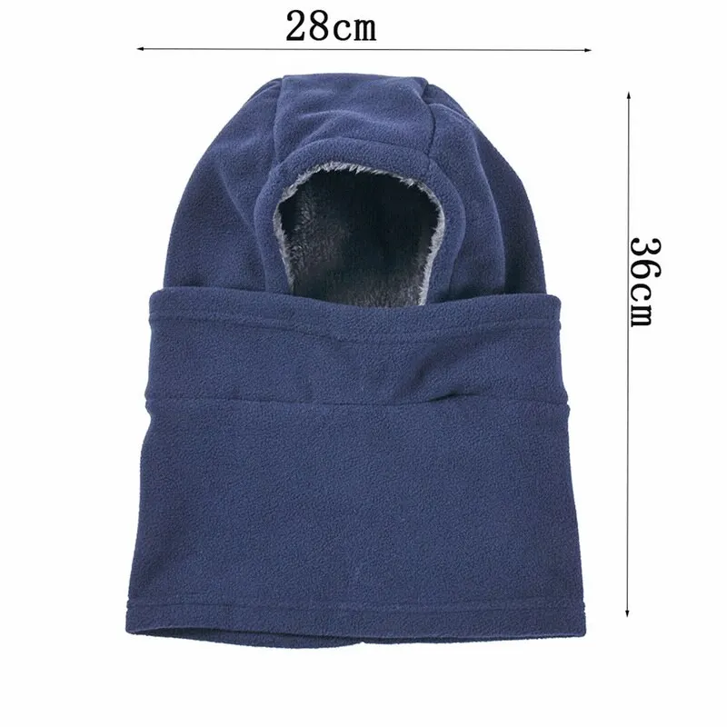 

Winter Warm Fleece Beanies Hats For Men Skull Bandana Neck Warmer Balaclava Face Warmming Wargame Cap Special Forces Unisex Hat