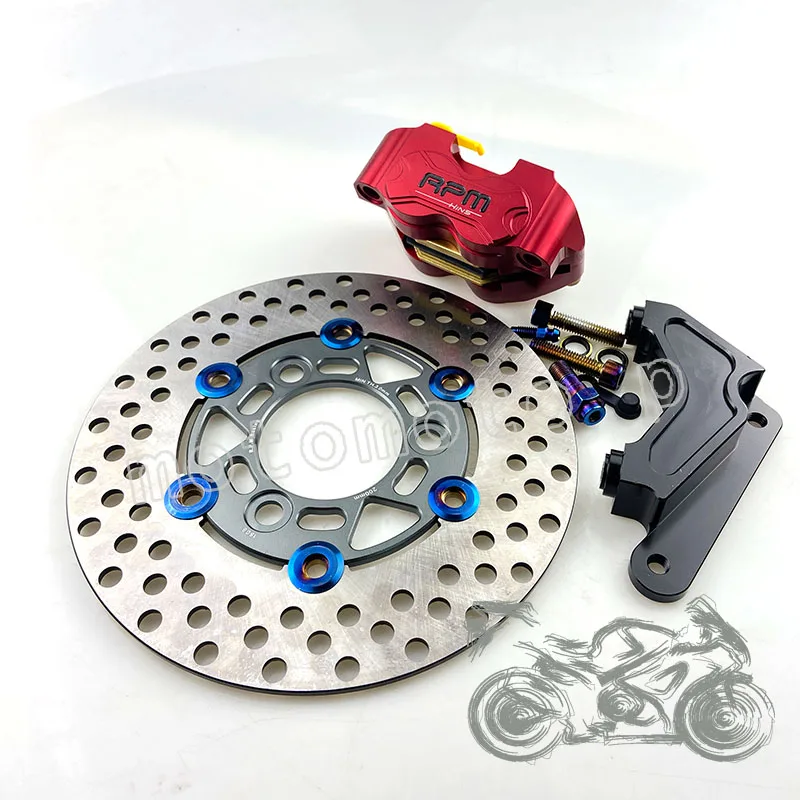 Для Honda DIO ZX 50 AF18 AF28 AF25 AF34 AF35 Модифицированная фаза 200 мм тормозной диск Суппорт