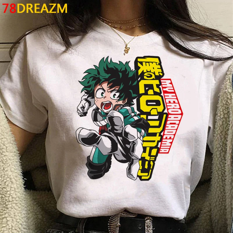 

Boku No Hero Academia My Hero Academia tshirt women tumblr harajuku japanese vintage streetwear t-shirt vintage