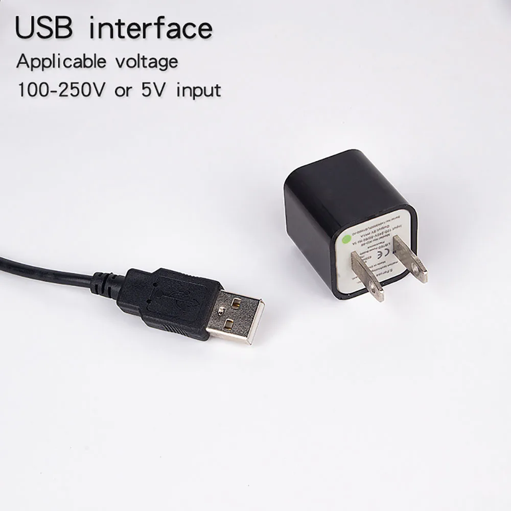 Увеличительное стекло 3X 5X USB со светодиодной подсветкой Гибкая Настольная лампа