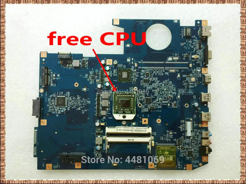 48.4CE01.021 для Acer aspire 7535 7535G 7735 7735G 08225 2 материнская плата ноутбука MBPCF01001 MB.PCF01.001 DDR2