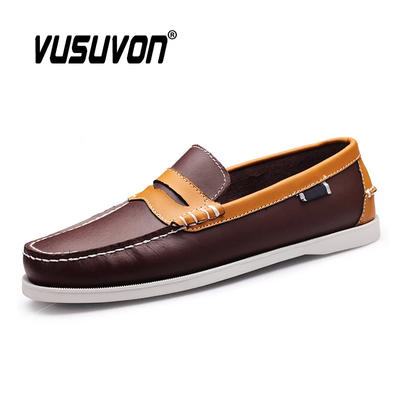 Мужские лоферы на плоской подошве брендовые дизайнерские мокасины из