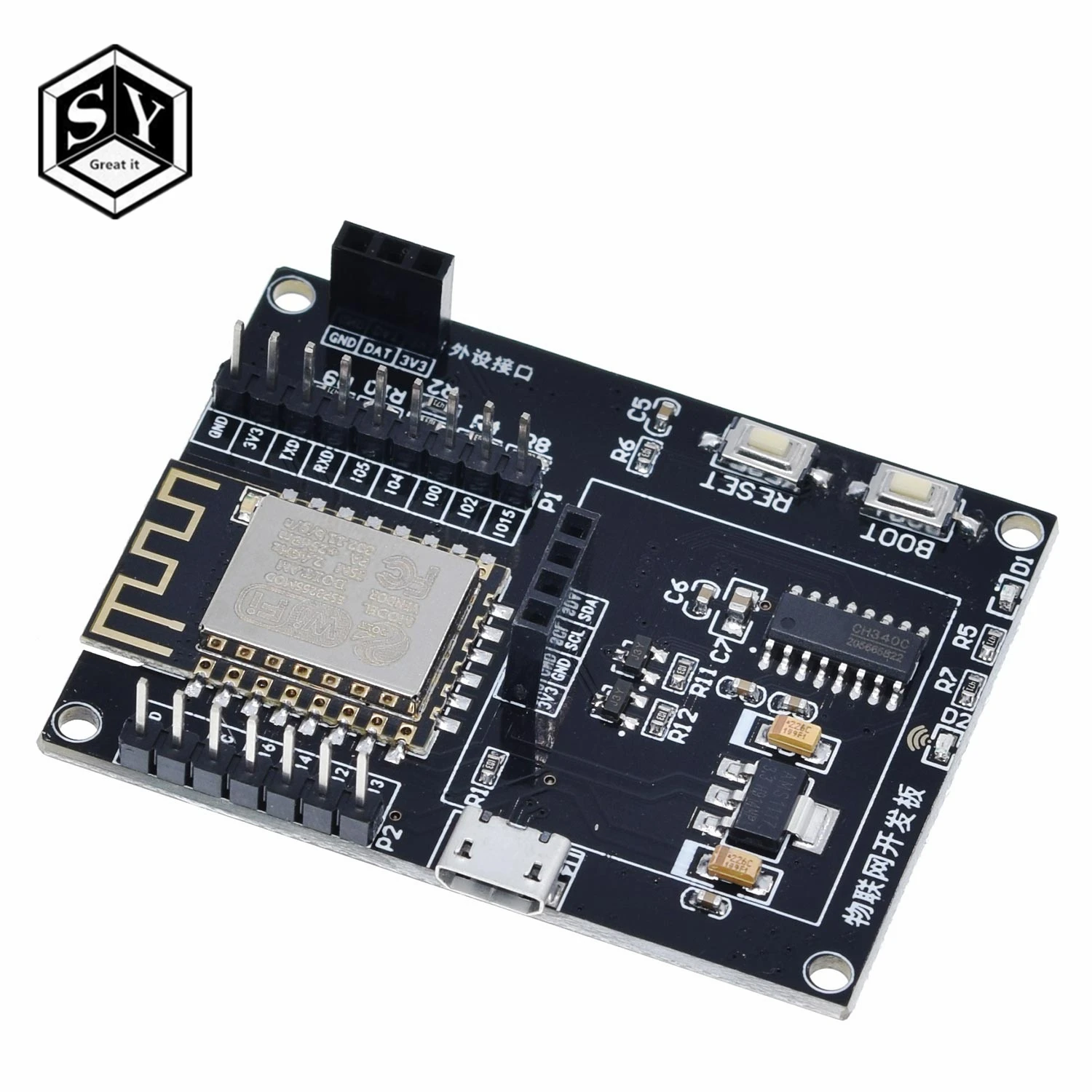 ESP8266 IoT макетная плата + DHT11 Температура и влажность 0 96 oled-дисплей SDK