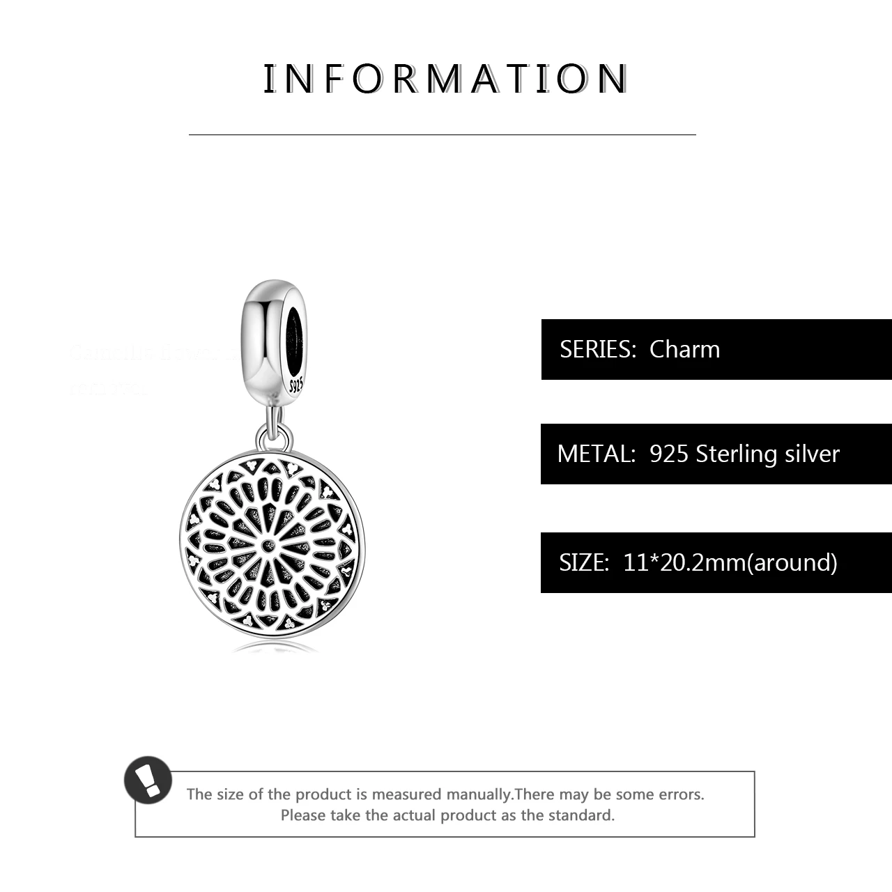 Серебро 925, модные подвески в виде цветов, бусины, подходят для Pandora pandora, браслеты для изготовления ювелирных изделий, рождественские подарки