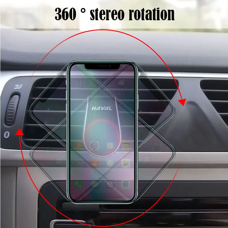 1pcs magnetic car phone holder magnet mount mobile cell phone stand for haval h2 h5 h6 h7 h9 2020 2018 2017 2021 h3 2012 f7 f7x free global shipping