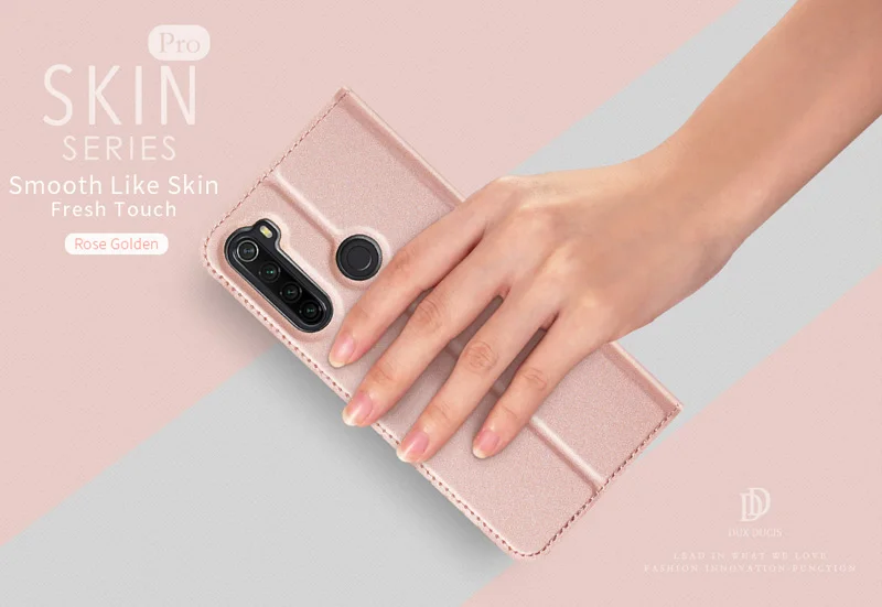 DUX DUCIS чехол для Xiaomi Redmi Note 8 Pro 8T 8A Книга Флип кожаный бумажник чехол