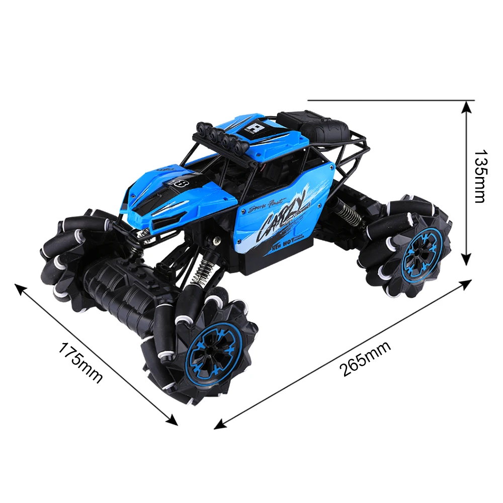 

1/16 RC Car 2.4GHz 4WD New Technology Rc Car Off-road Music Remote Control Car Stunt Drift Climbing Car Toys for Children Gifts