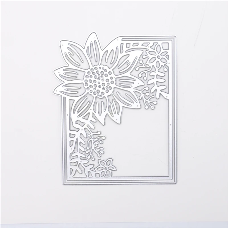 Цветочная рамка DiyArts металлические Вырубные штампы трафареты для рукоделия