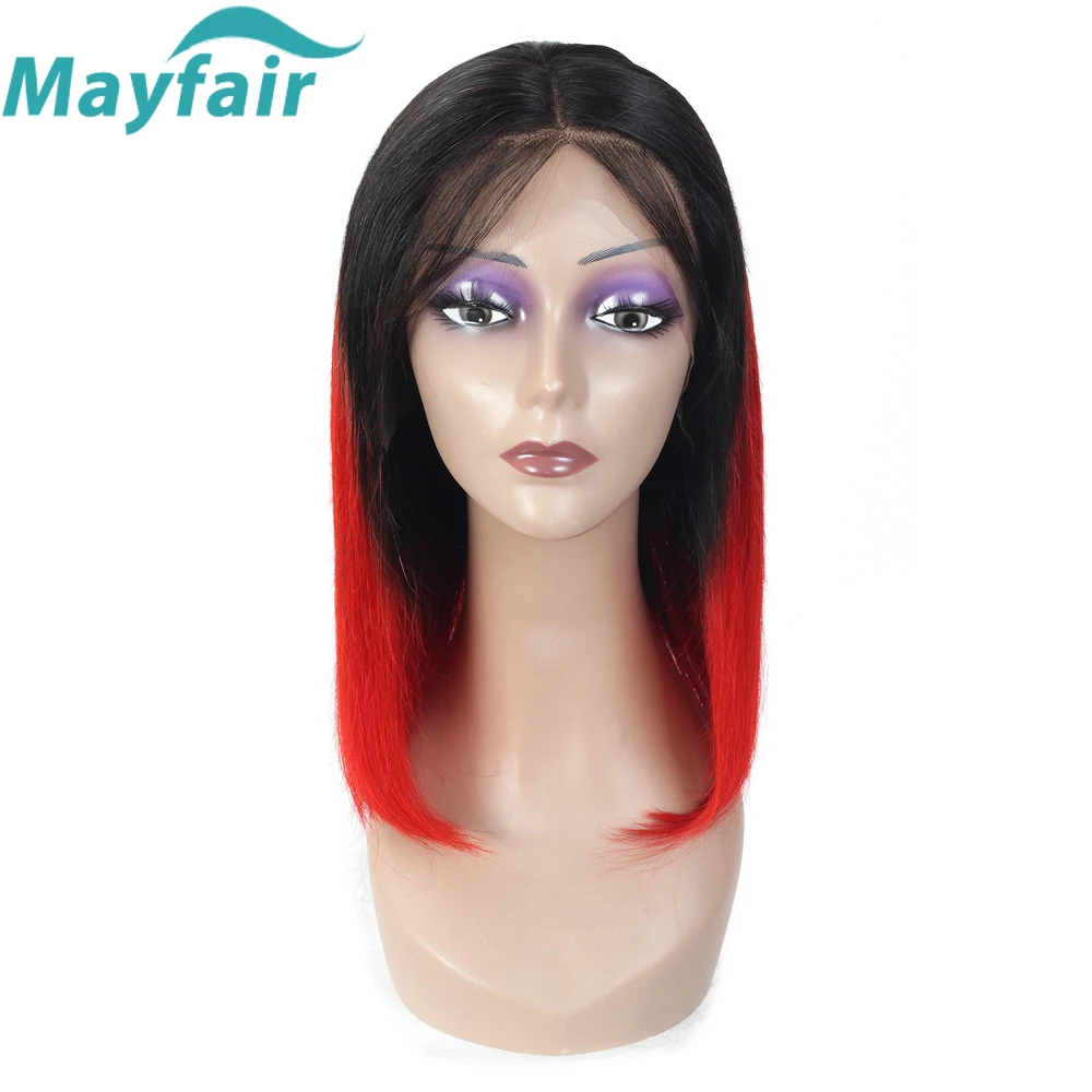 Mayfair 13*4 парик шнурка бразильские прямые человеческие волосы парики 150% плотность L