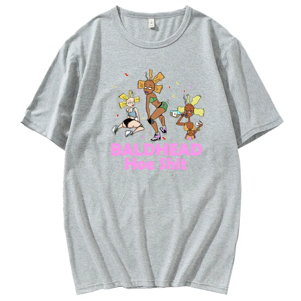 

Hot Sale Bald Headed Hoe Shit Funny Sarcasm T-Shirt Cotton Tshirt Men Summer Fashion T-shirt Oversized Unisex Retro T Shirt
