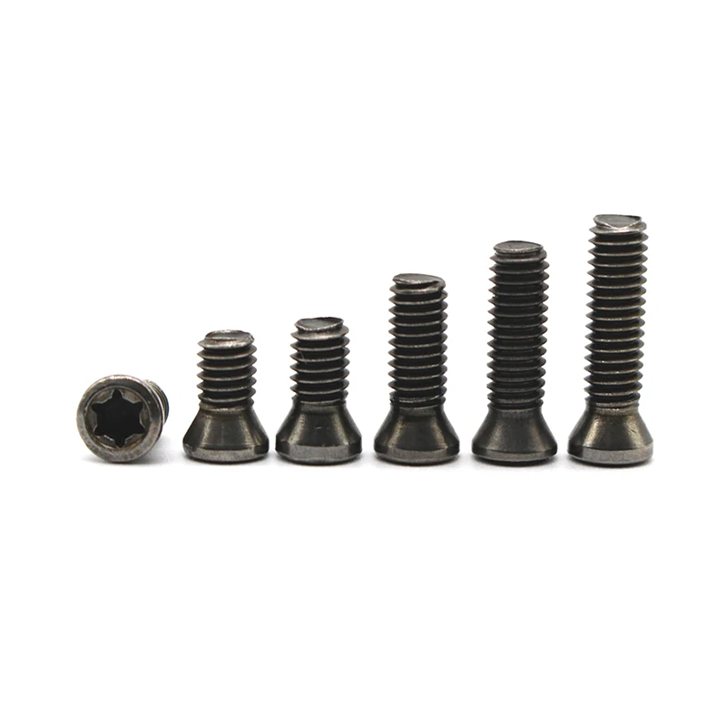 50 шт. m1.8 m2 m2.2 m2.5 m3 m3.5 m4 CNC вставной винт Torx для замены твердосплавные вставки