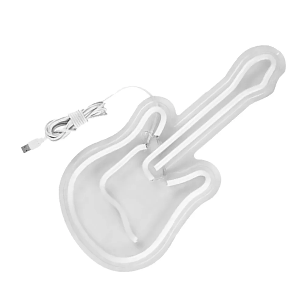 

LED Night Lamp Creative Guitar Design Neon Light Sign for Bar Home Decoration