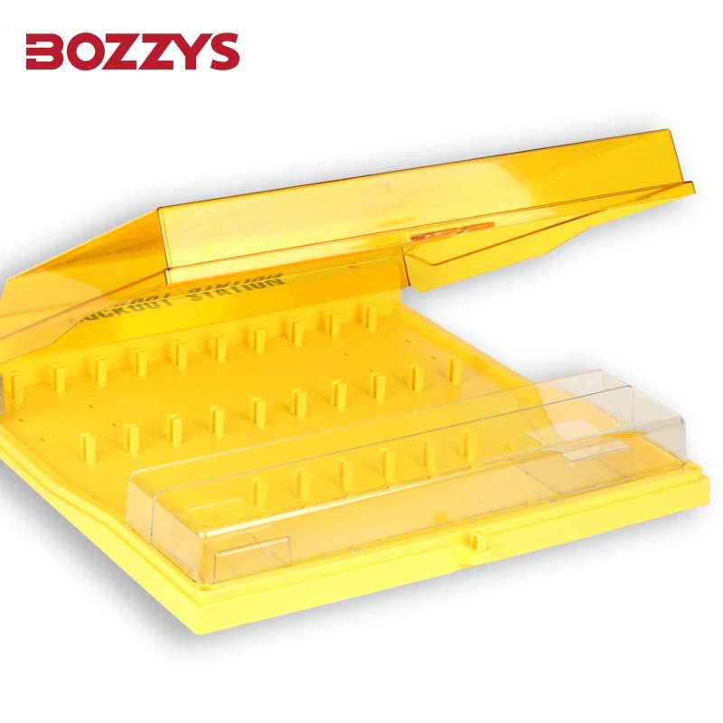 Combined advanced lockset workstation Hanging plate for safety lock 16 locking positions 2 cell phone boxes Wearing masks B203 |