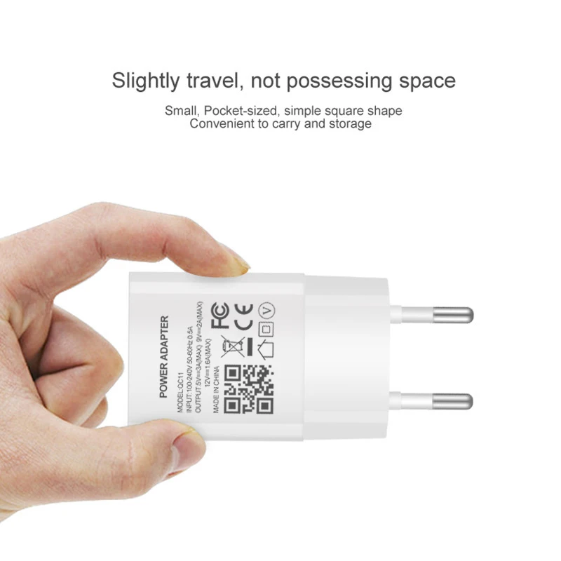 USB Fast Charger Quick Charge 3.0 Universal Wall Mobile Phone Chargers for Huawei Honor 10X 9X 30 20 P Smart 2020 2021 X10 9A 9C