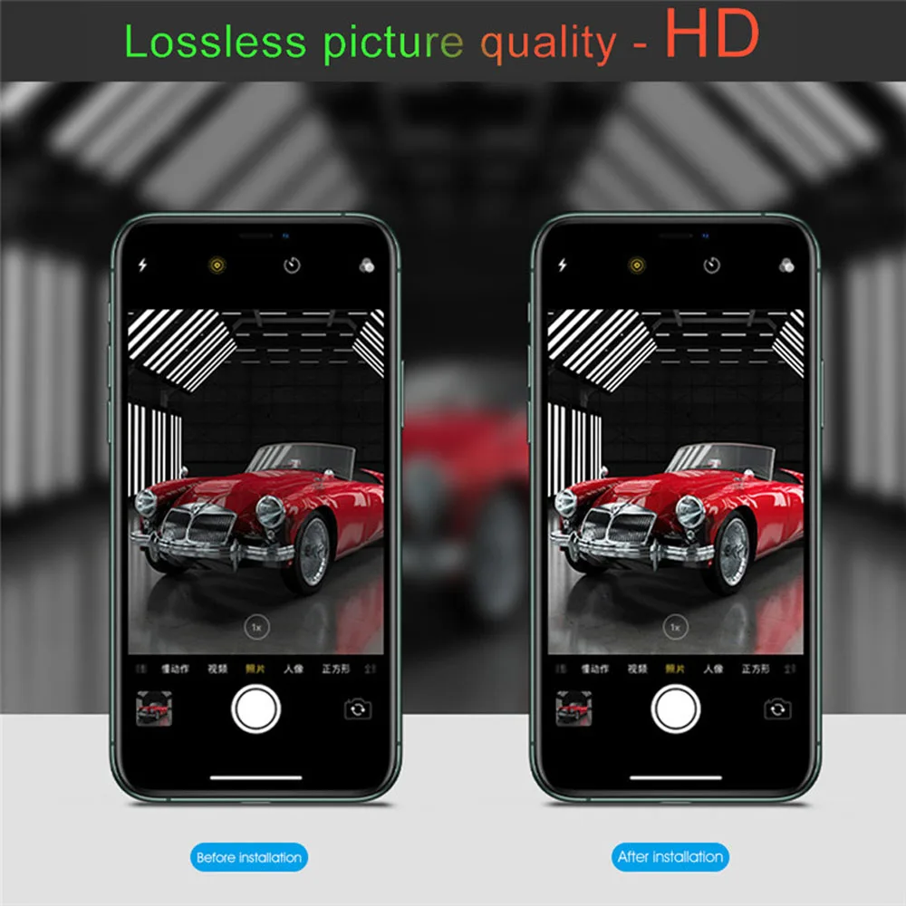 

Camera Lens Protective Ring For iPhone 12 Pro Max mini case back protector For iPhone 12Pro 11 Pro xs xr MAX Metal Alloy Cover