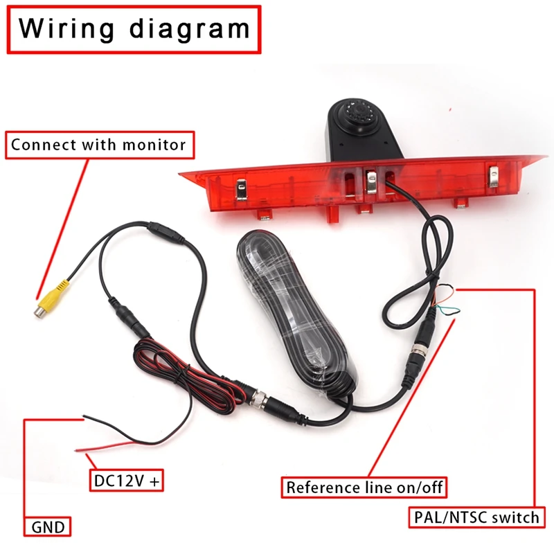 

Car Rear View Camera Reverse Camera Backup Camera HD Waterproof for Ford Transit 2014-2015