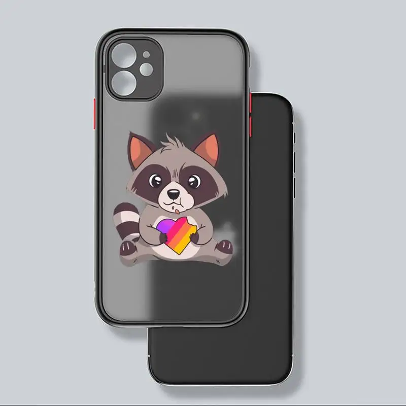 

likee-2 Phone Case For iphone 12 11 8 7 plus mini x xs xr pro max matte transparent cover