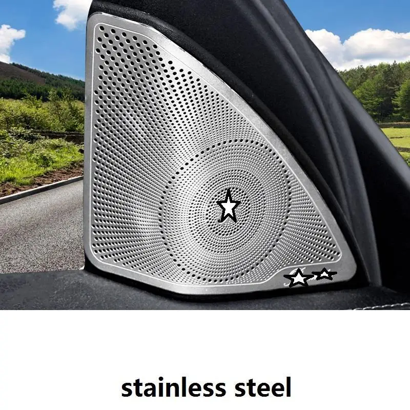 Автомобильная дверь аудио динамик рога автомобиля модифицированный хром