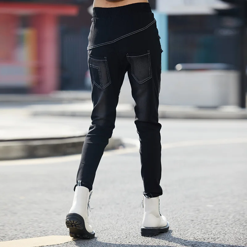 Max LuLu European Fashion Style Female Spring Denim Vintage Pantalons Womens Printed Casual Loose Trousers Oversized Harem Pants | Женская