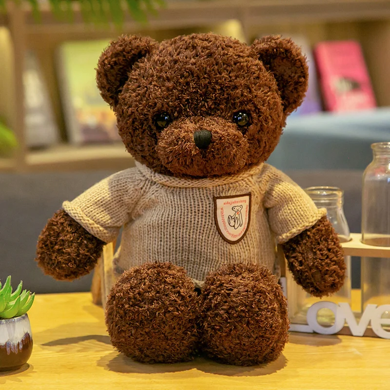 Мишка Тедди Kawaii кукла аниме медведь мягкая игрушка обнимающий большой подарок
