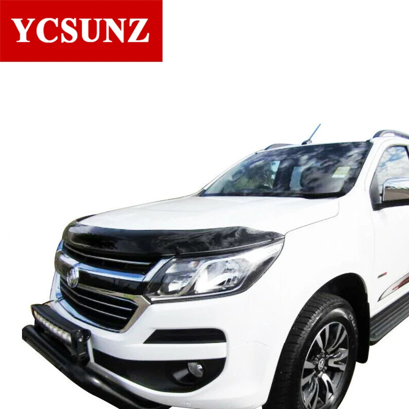 

Car Bonnet Protector For Chevrolet colorado 2017 2018 2019 Accessories Pick Up Car Parts Acrylic Bonnet Hood