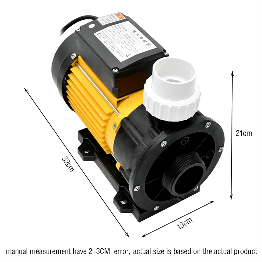 1 шт. TDA120 тип водяной насос для спа 1.2HP водяные насосы джакузи и соленой воды