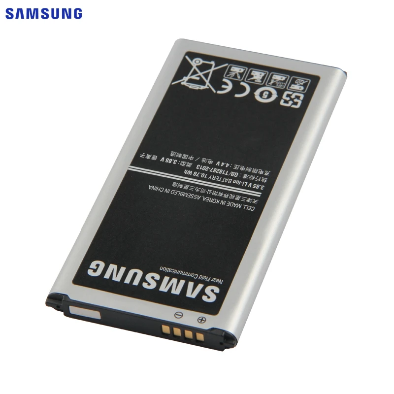 Оригинальная батарея samsung EB-BG900BBC EB-BG900BBE для samsung GALAXY S5 9006V 9006W 9008W G900F G900S NFC Функция EB-BG900BBU