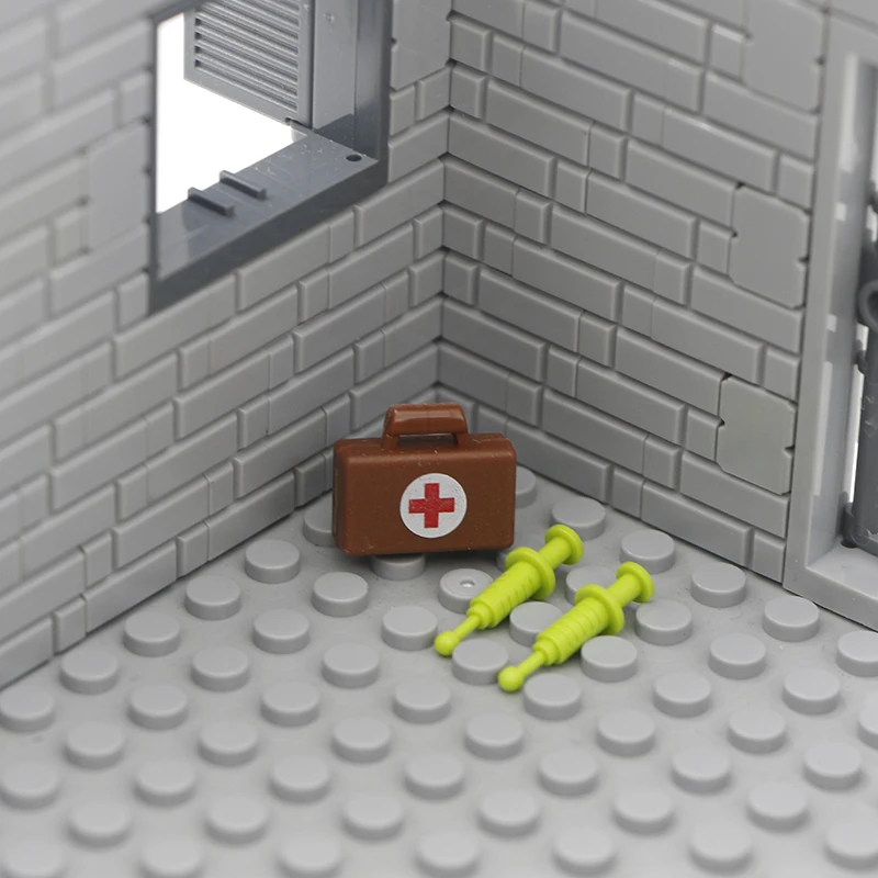 Набор блоков для сборки военного медика солдата Вторая мировая война набор