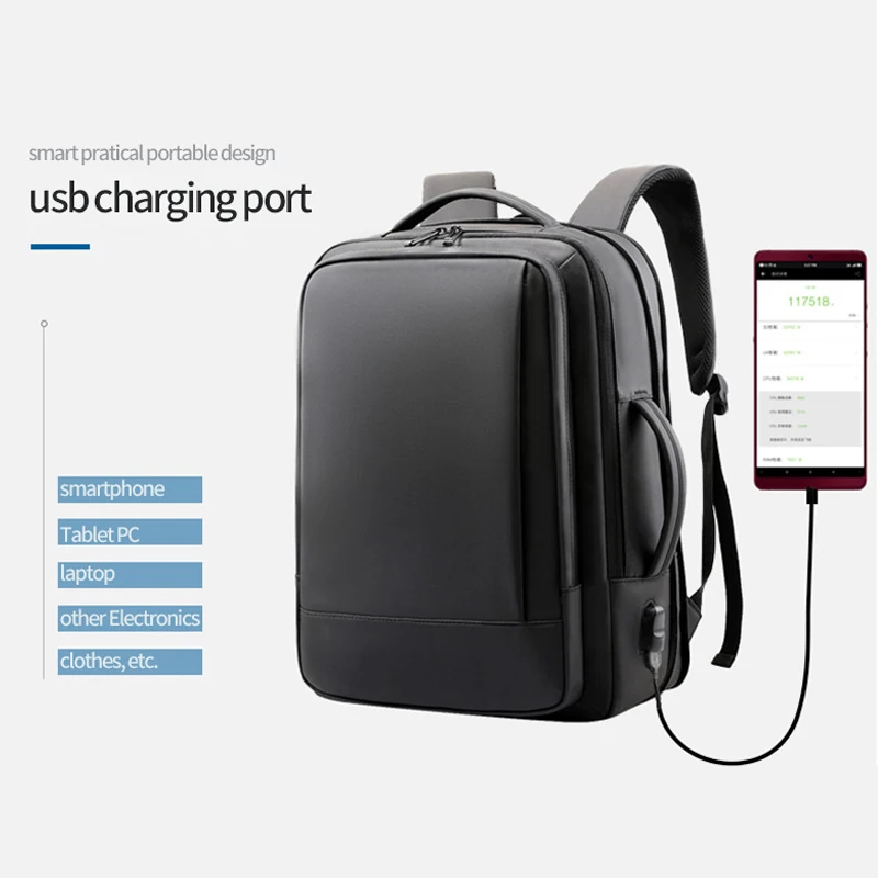 Рюкзак мужской/женский вместительный водонепроницаемый с логотипом под заказ |