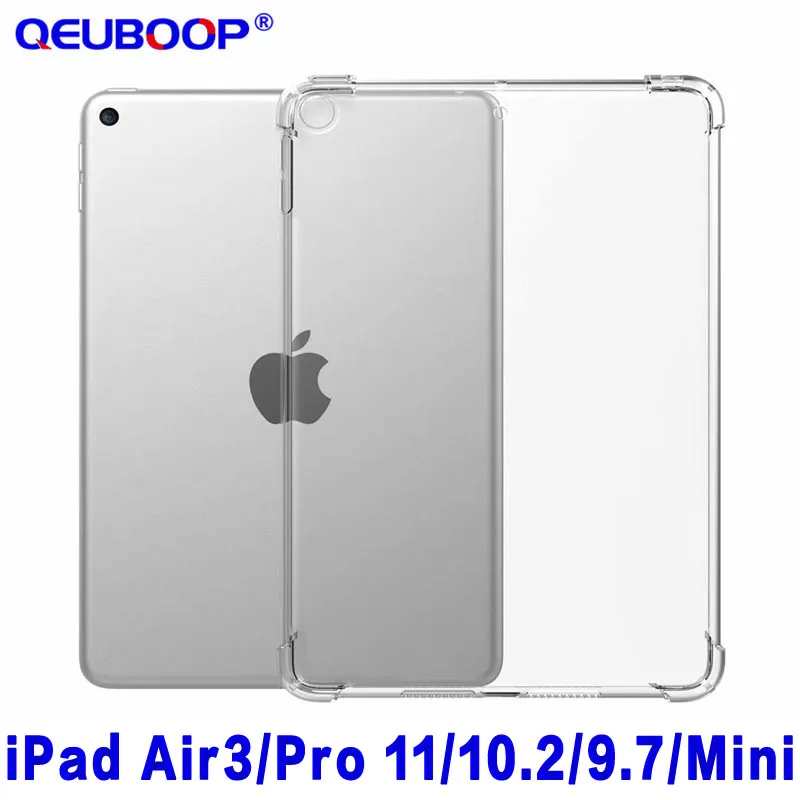 Силиконовый чехол для Apple iPad Air 3 Pro 11 9 7 2019 Ударопрочный Мягкий из ТПУ 10 2 2018 mini 5