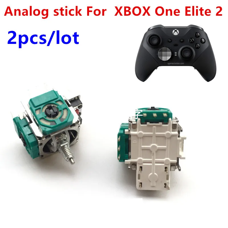 

2 шт. 3D аналогового стика Сенсор модуль Рокер Джойстик потенциометр для XBOX One Elite 2 V2 геймпад для ремонта