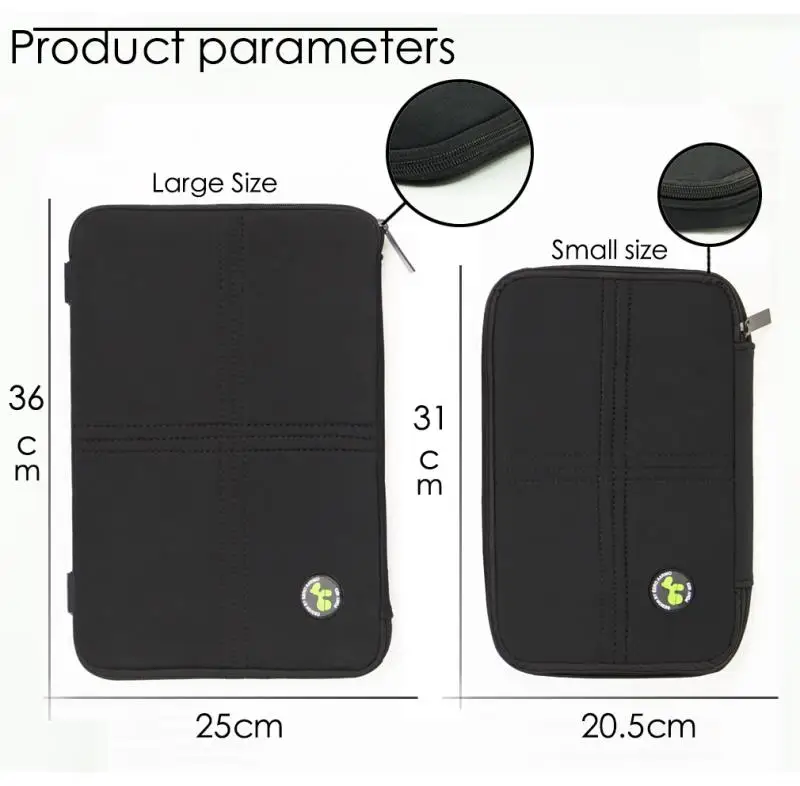 digital accessories storage bag portable shock proof anti fall neoprene case travel storage gadget devices pouch free global shipping
