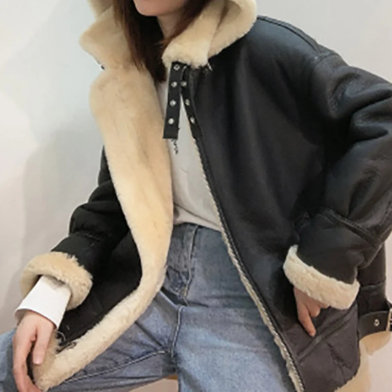 Натуральная кожа 2020 Весенняя новинка мех ягненка с капюшоном меховое пальто для