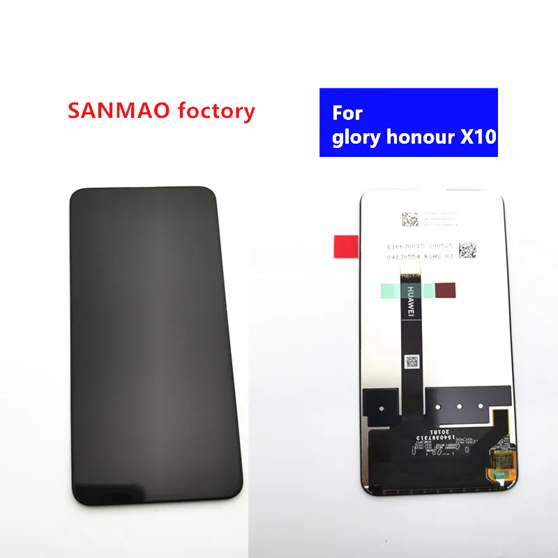 Оригинальный Для Huawei Honor X10 ЖК дисплей + сенсорный экран дигитайзер для сборки