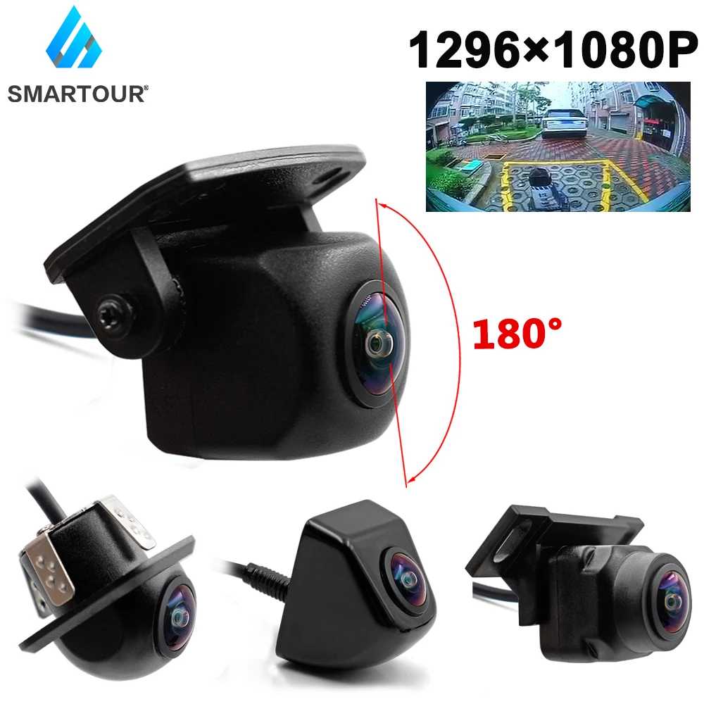 Smartour 180 градусов Автомобильная камера заднего обзора вида Камера Универсальный
