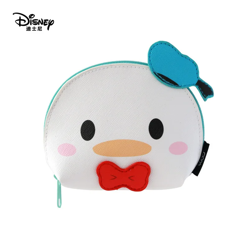 

Original Disney Mickey Mouse Minnie Kids Cartoon Wallet Cute Lady Korea Creative PU Coin Purse Mini Wallet Female Clutch